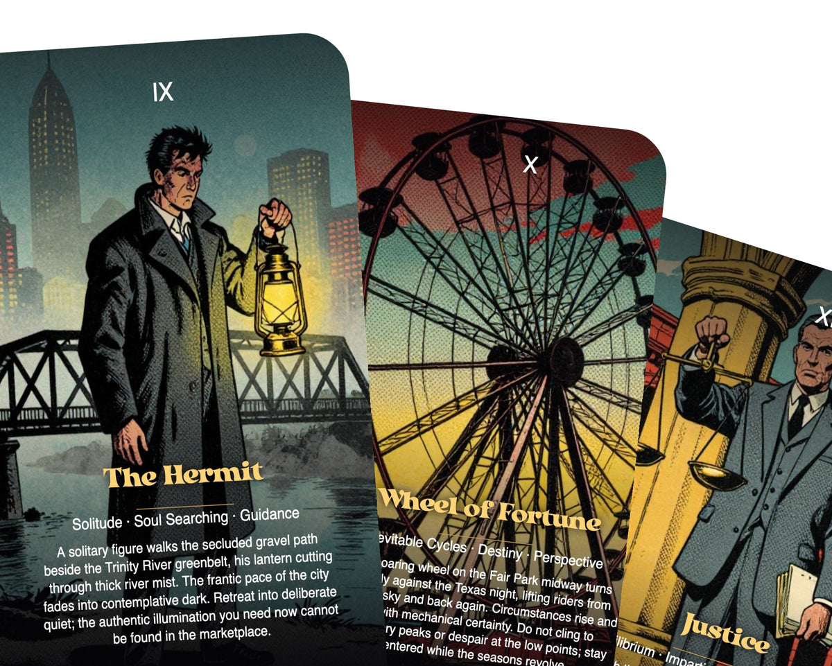 The Tarot of Dallas — arrangement 9