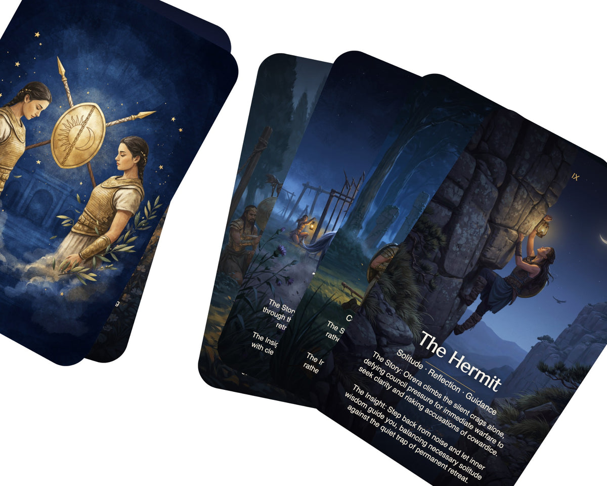 Rebel Amazons Tarot — arrangement 6