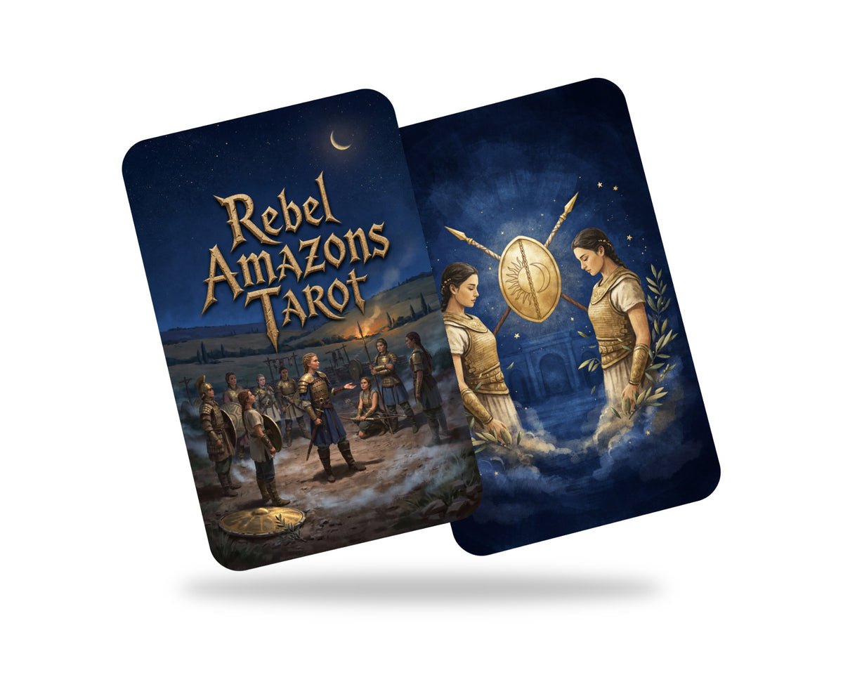 Rebel Amazons Tarot — arrangement 7