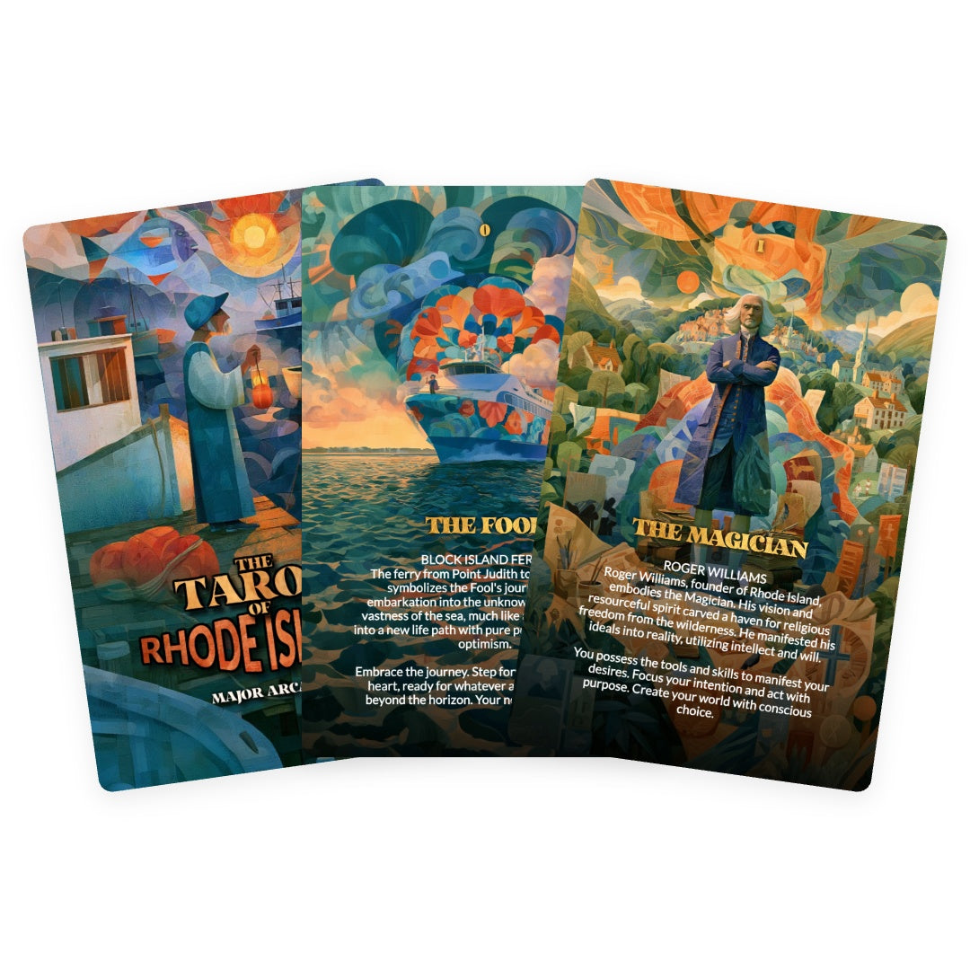 The Tarot of Rhode Island - The 22 Major arcana