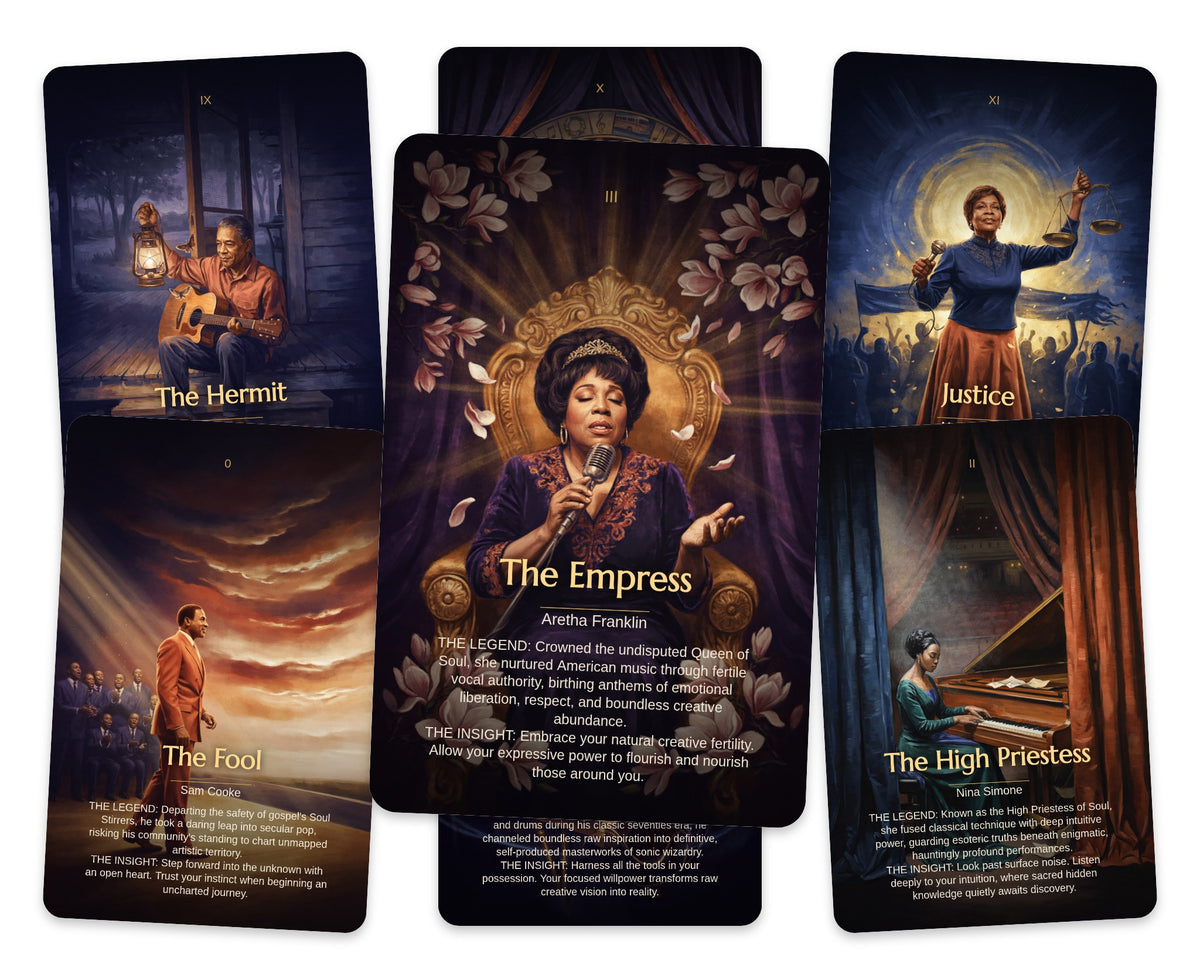 Soul Legends Tarot — arrangement 4