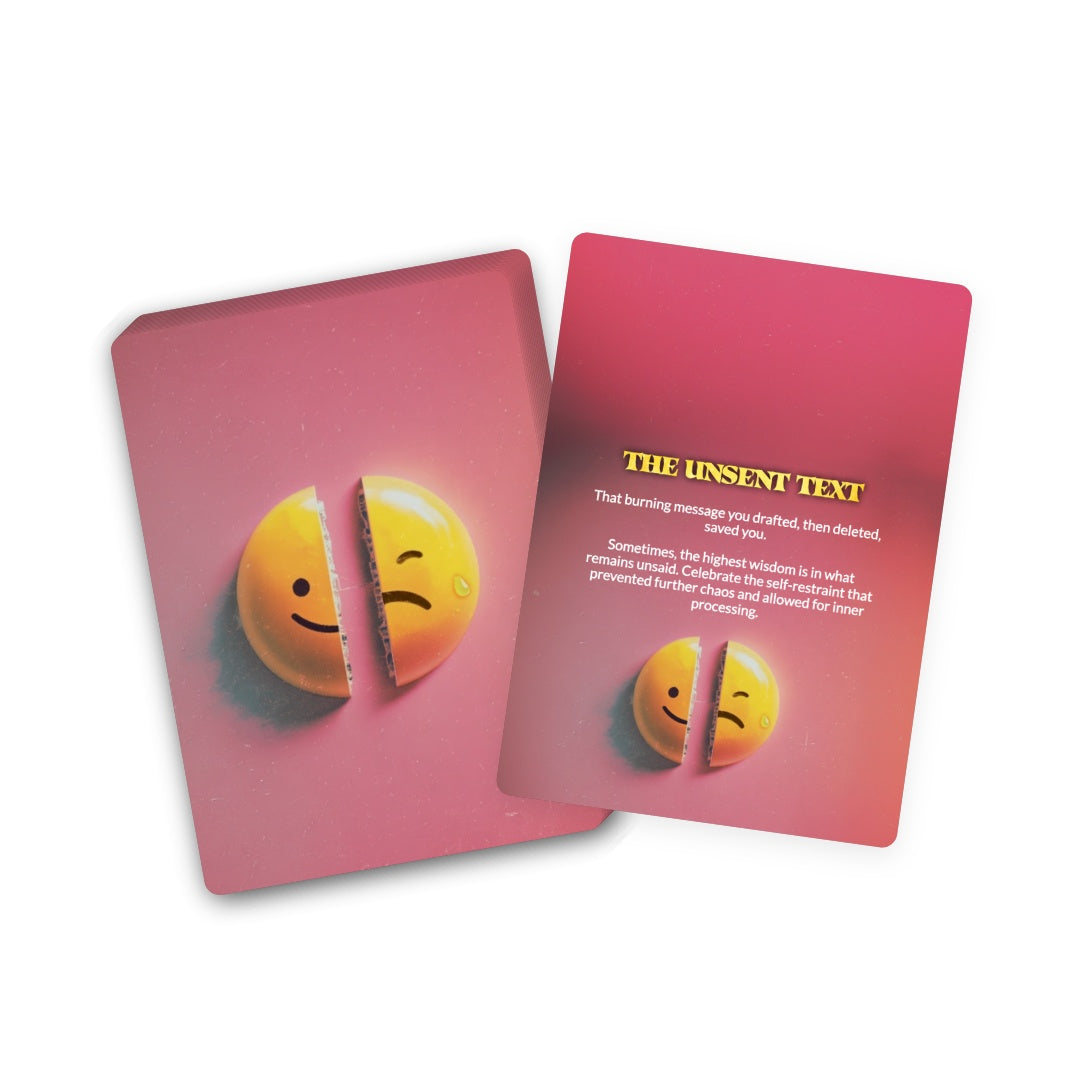 Emotional Damage - But Make it Enlightened - 78 Oracle Cards