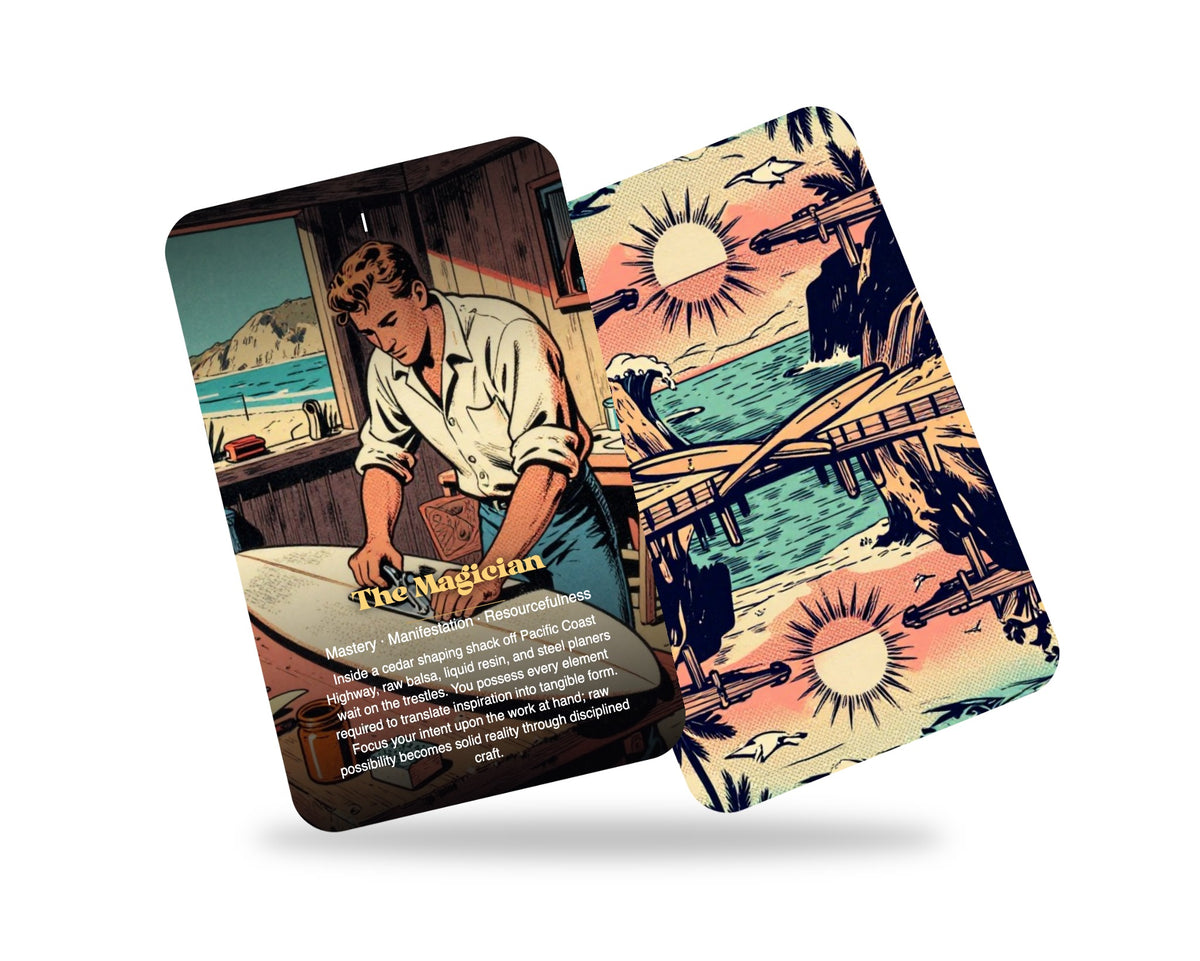 The Tarot of Malibu — arrangement 8
