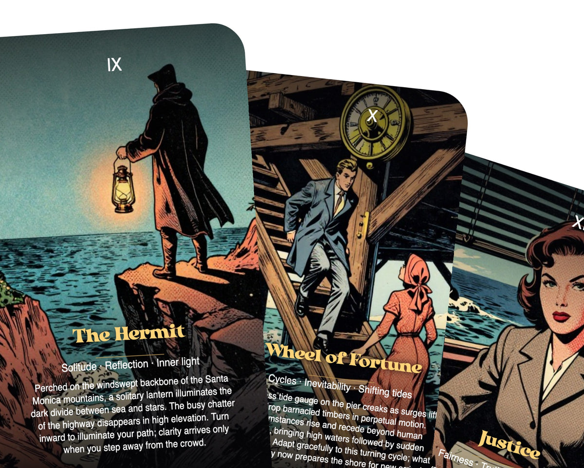 The Tarot of Malibu — arrangement 9