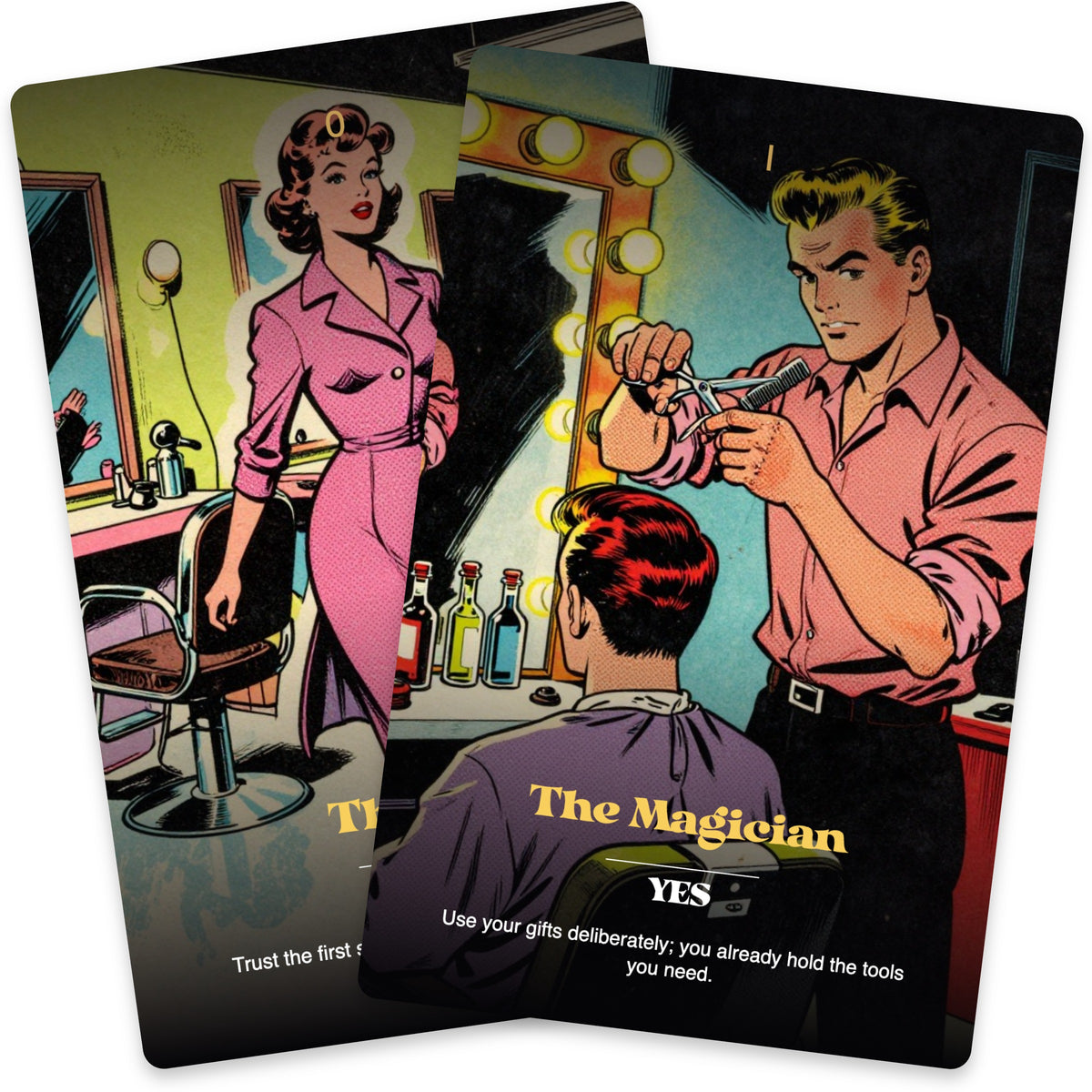 Looking Fabulous Tarot — arrangement 10