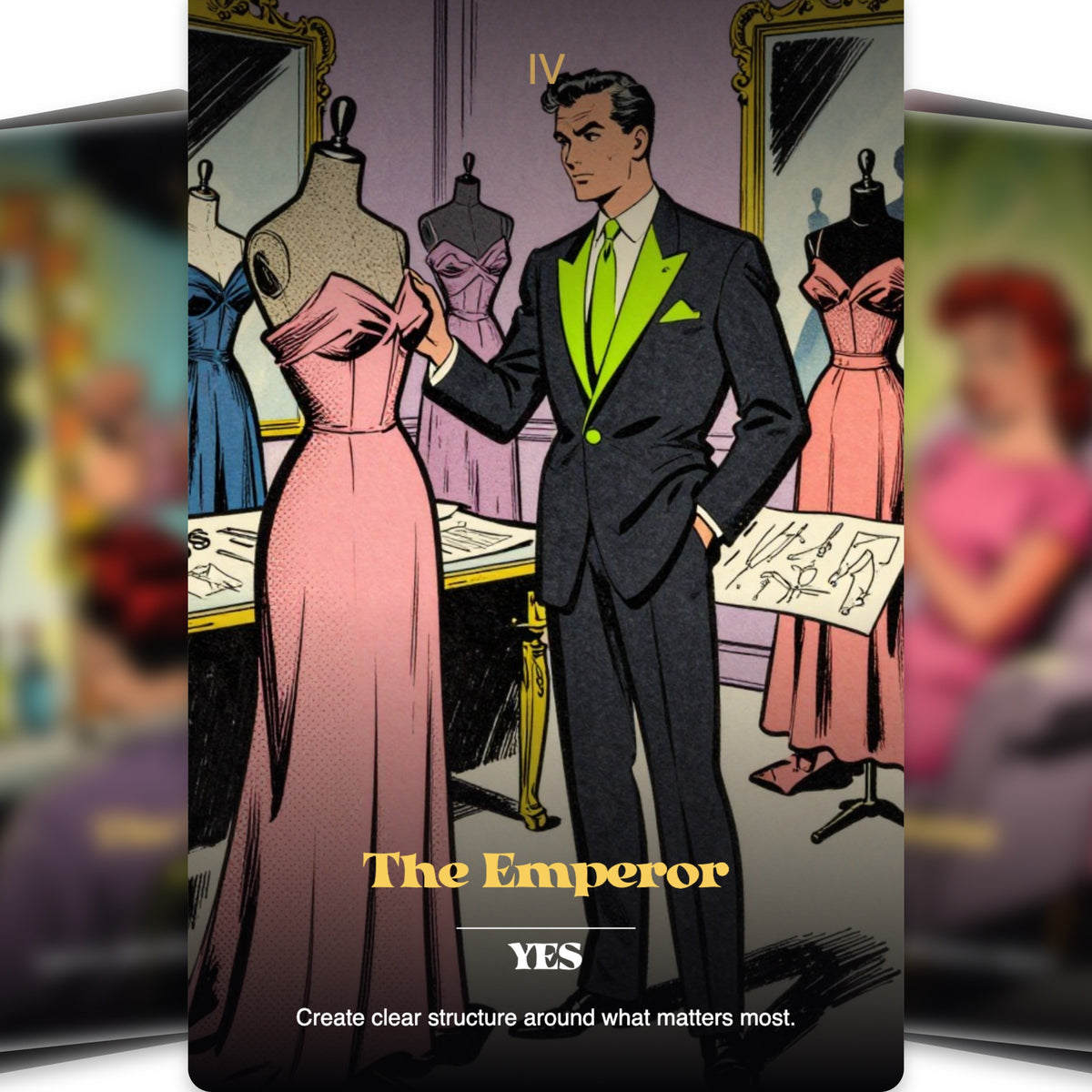 Looking Fabulous Tarot — arrangement 11
