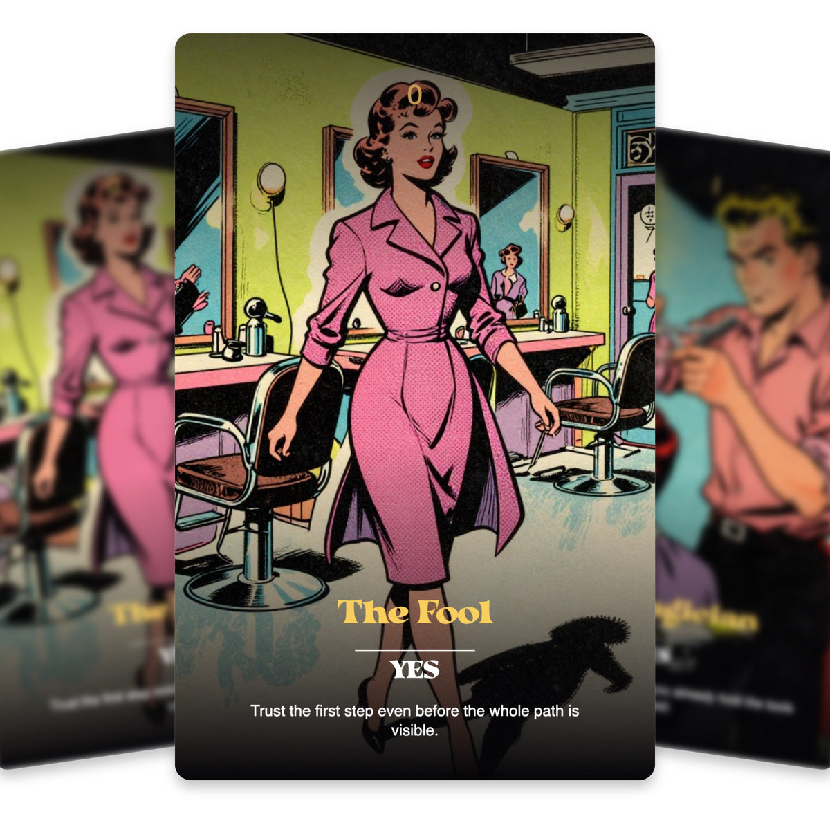 Looking Fabulous Tarot — arrangement 5