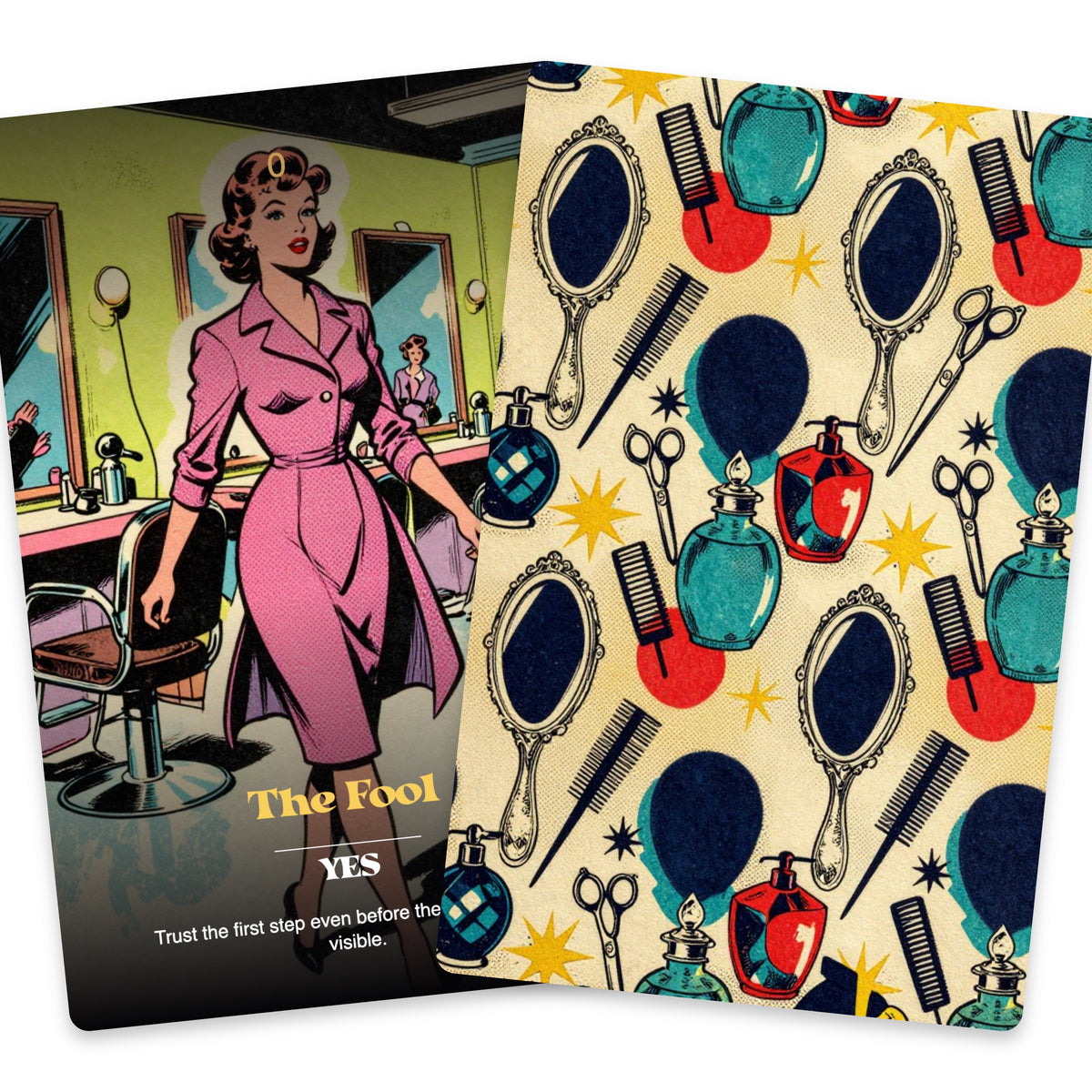Looking Fabulous Tarot — arrangement 7