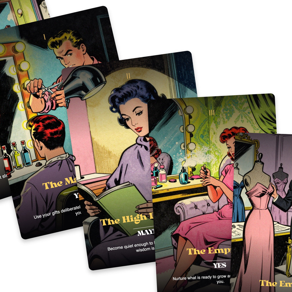 Looking Fabulous Tarot — arrangement 8
