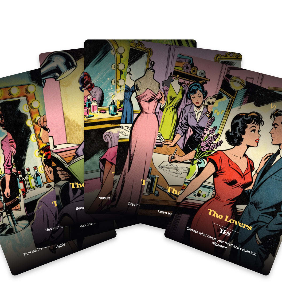 Looking Fabulous Tarot — arrangement 9