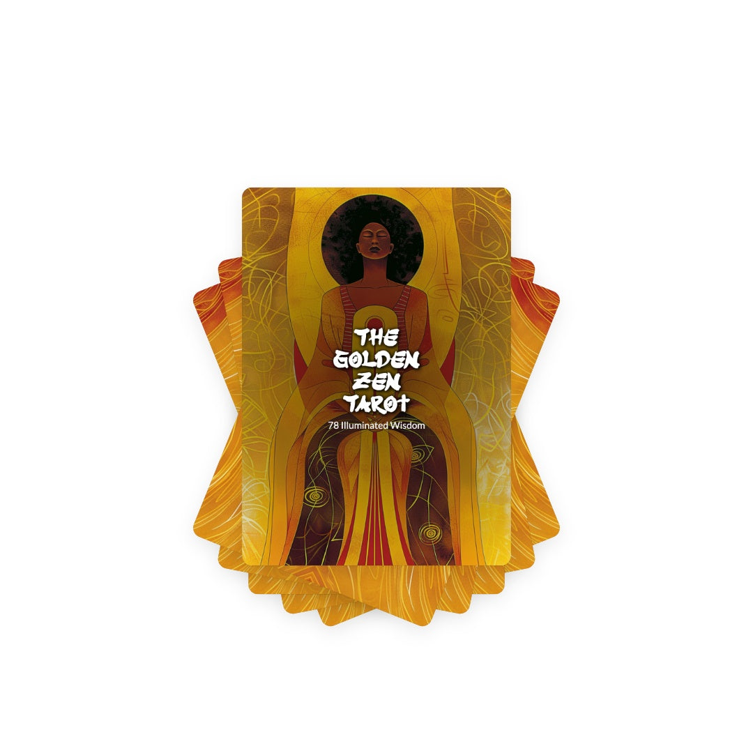 The Golden Zen Tarot - 78 Illuminated Wisdom