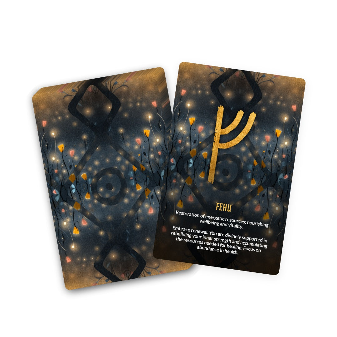 Healing Runes Oracle Deck