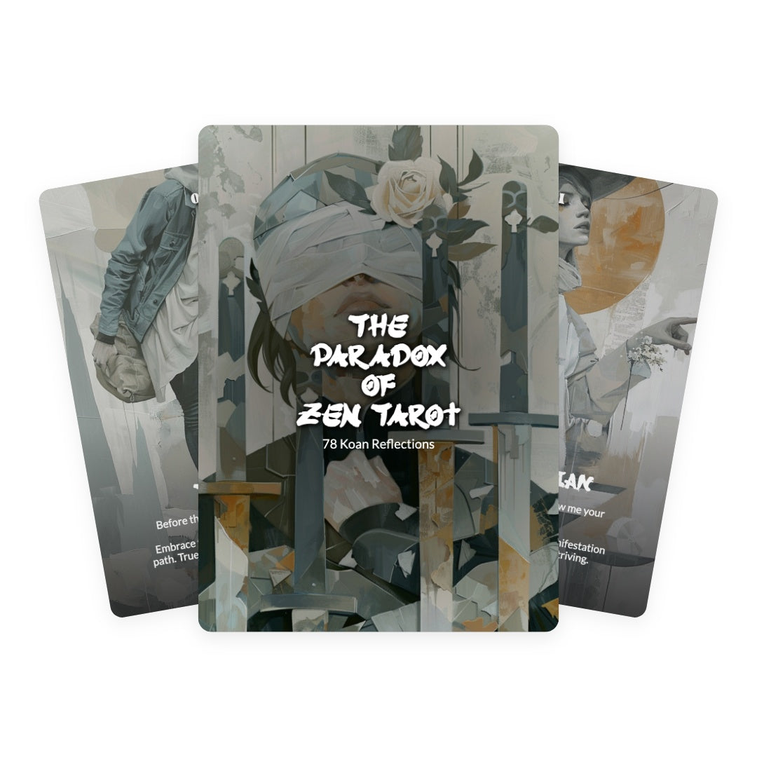 The Paradox of Zen Tarot - 78 Koan Reflections