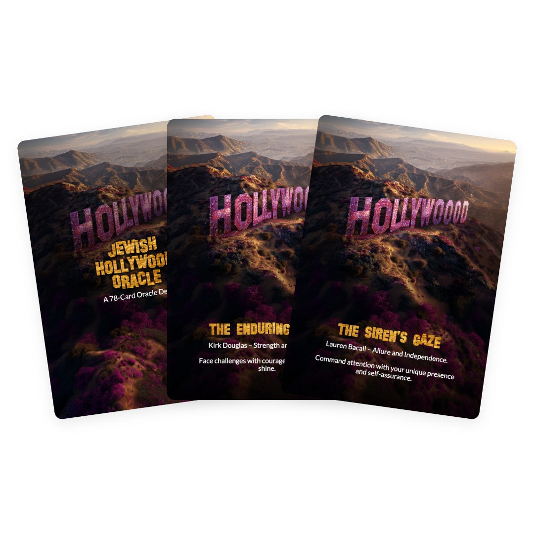Jewish Hollywood Oracle - 78 Cards