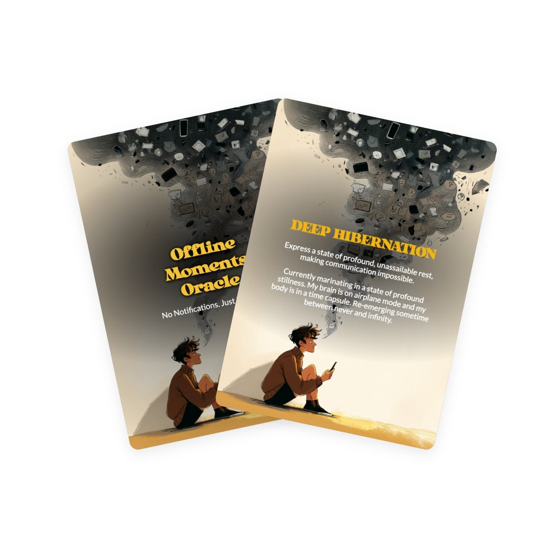 Offline Moments Oracle Deck