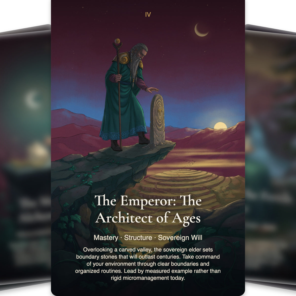 The Tarot of Capricorn — arrangement 11