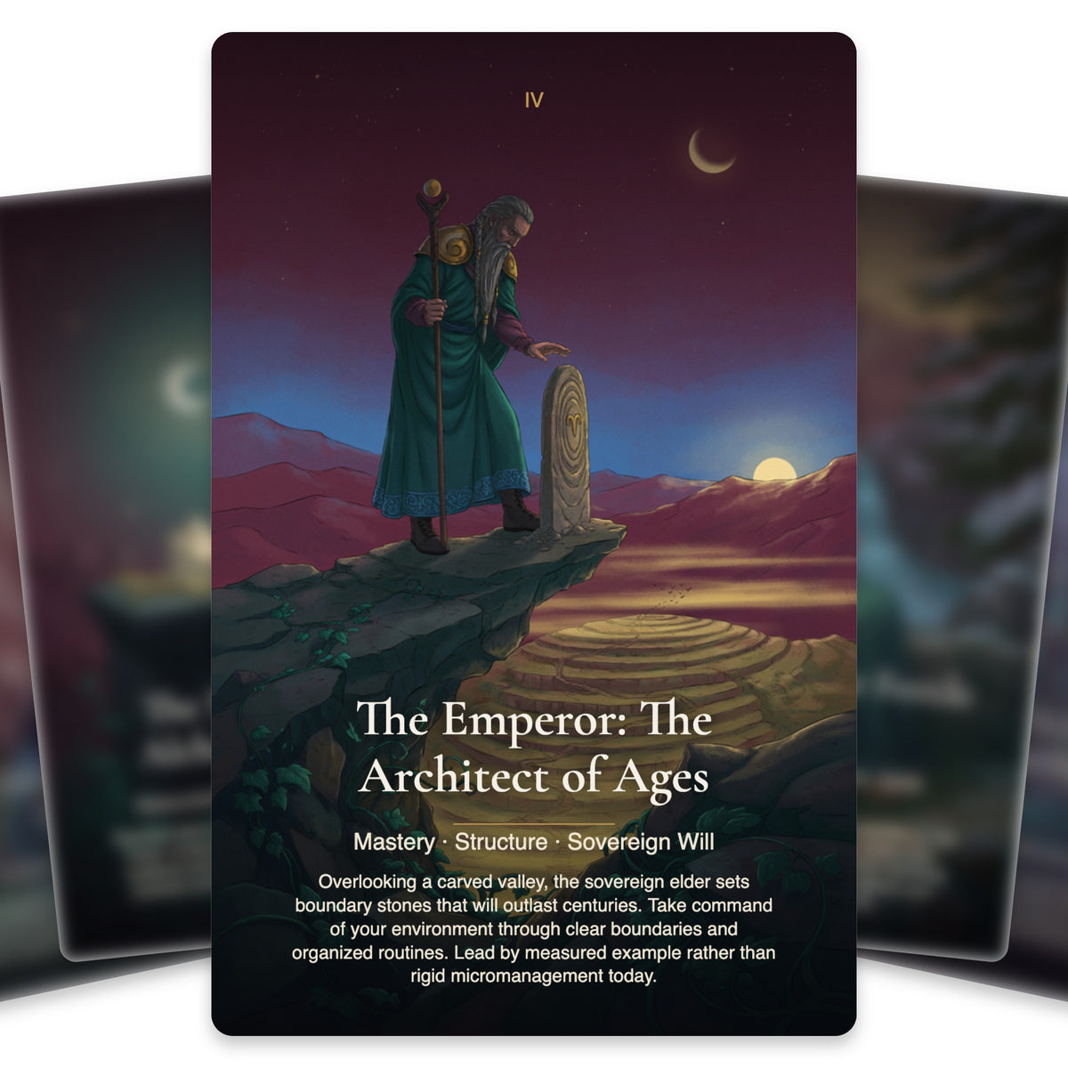 The Tarot of Capricorn — arrangement 3