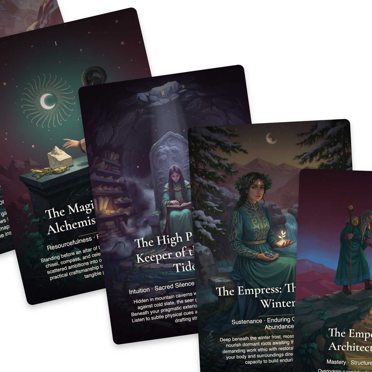 The Tarot of Capricorn — arrangement 8