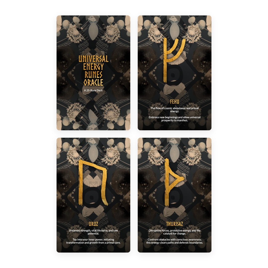 Universal Energy Runes Oracle Deck