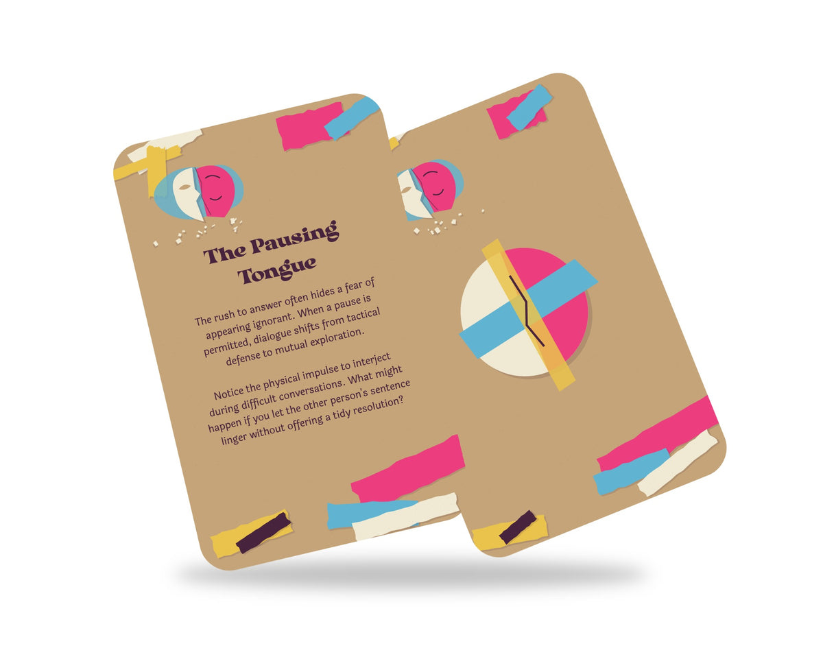 The Art of Not Knowing Oracle — arrangement 9