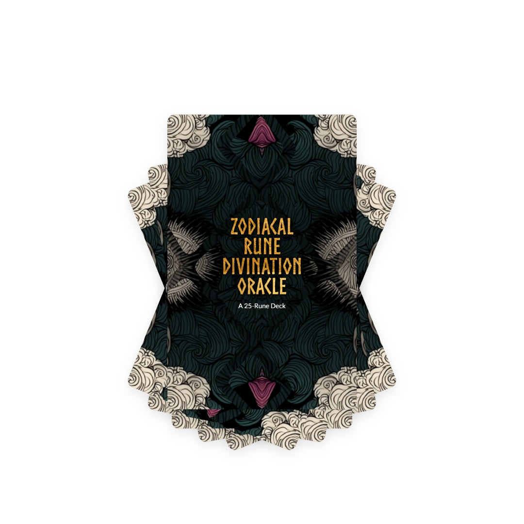 Zodiacal Rune Divination Deck