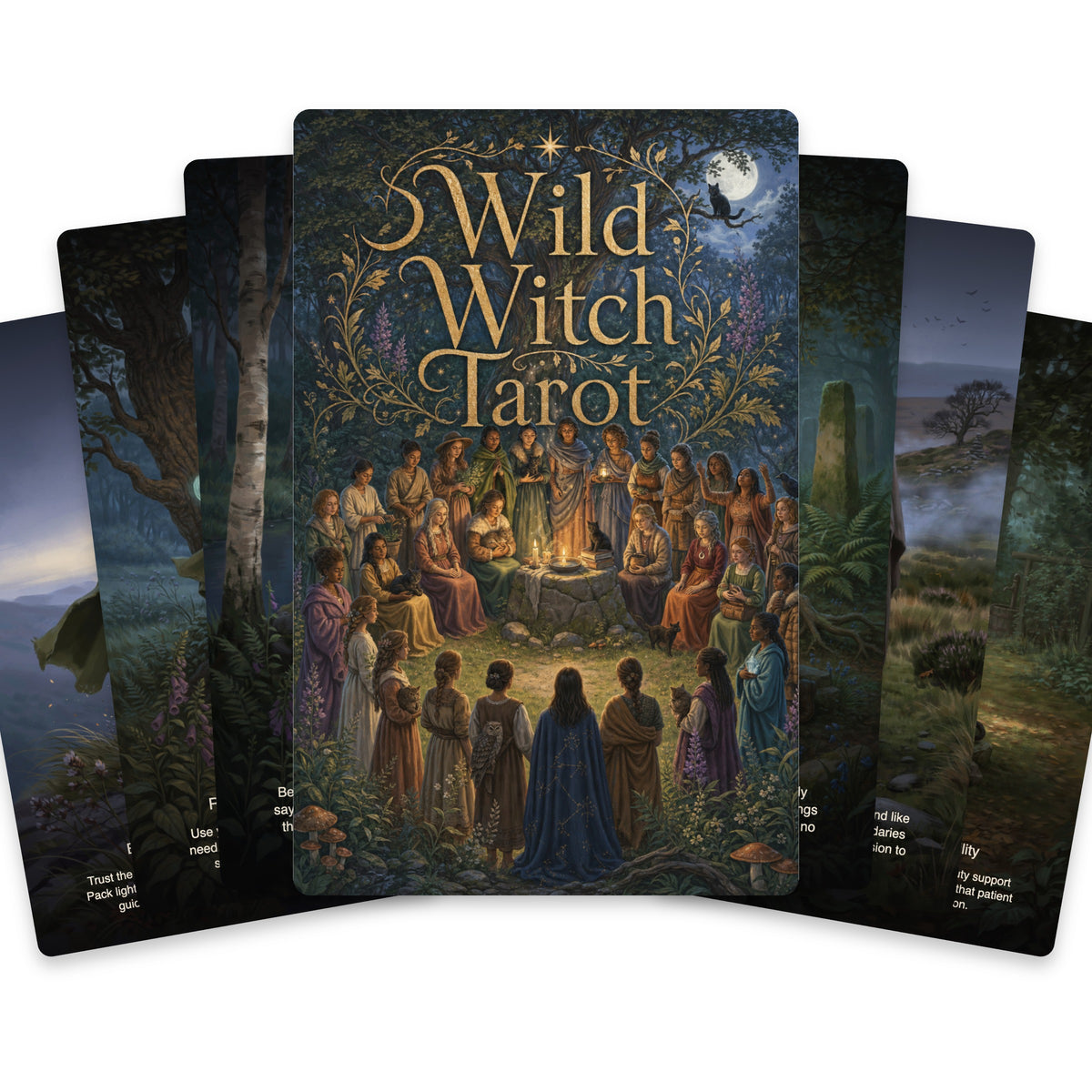 Wild Witch Tarot — arrangement 1