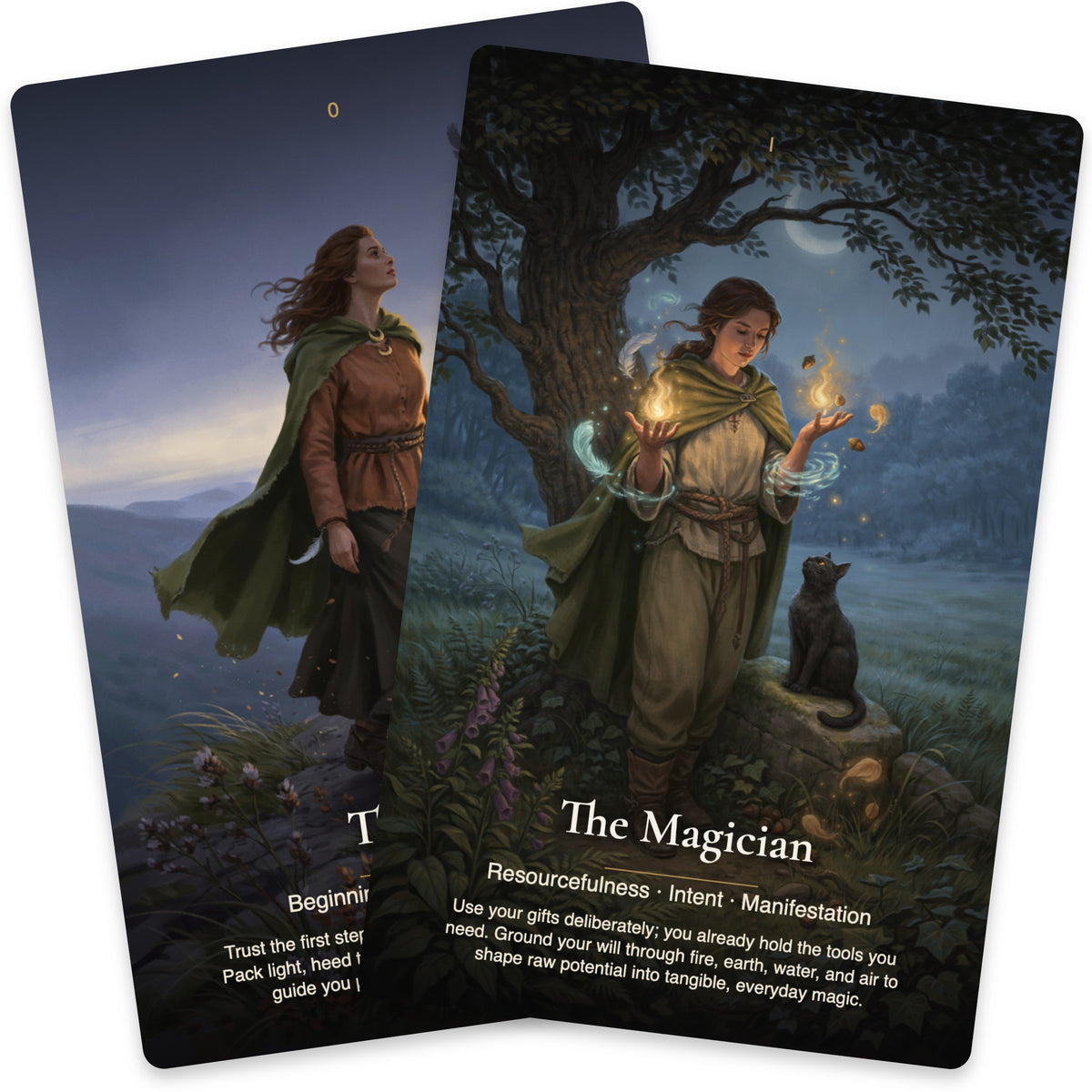 Wild Witch Tarot — arrangement 10