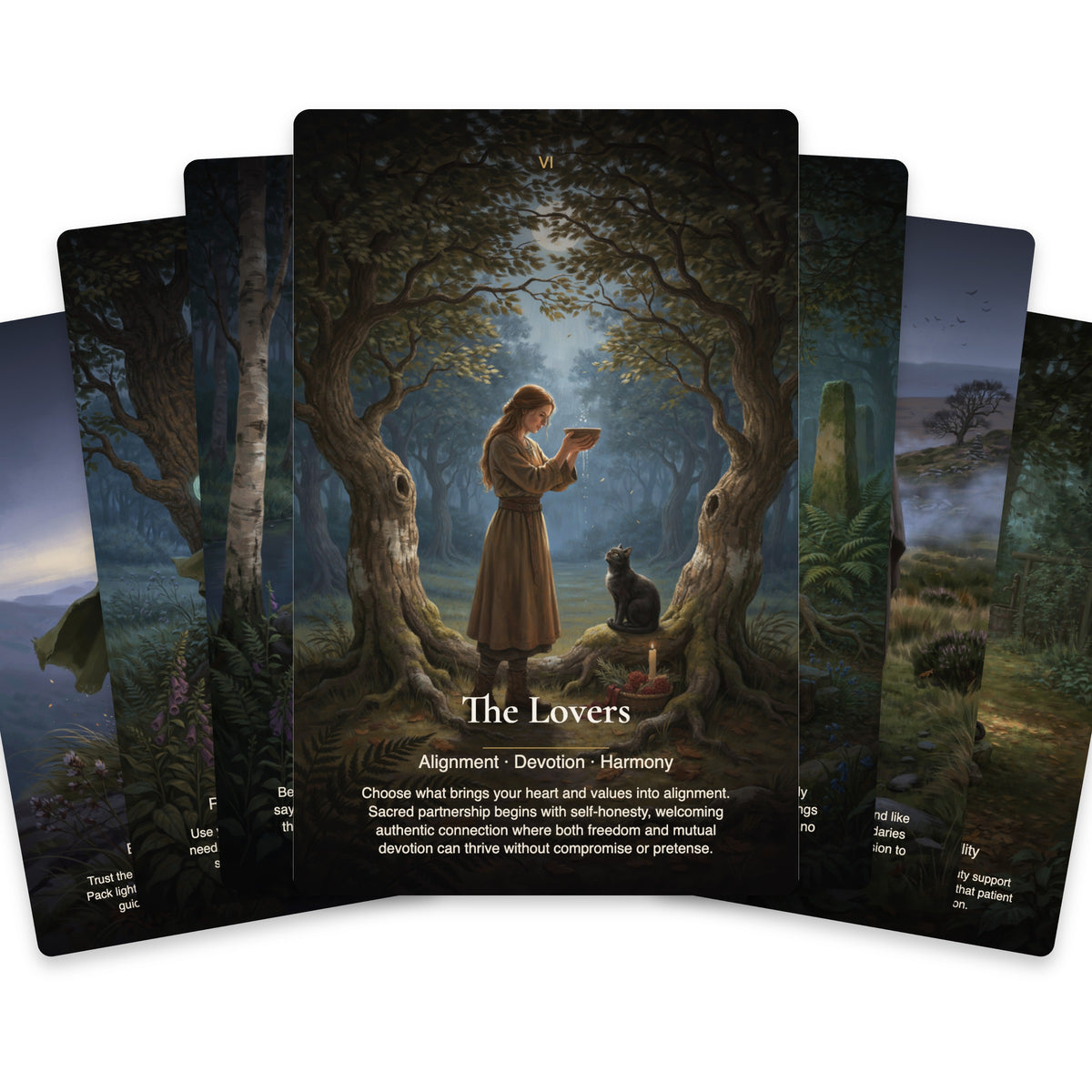 Wild Witch Tarot — arrangement 2