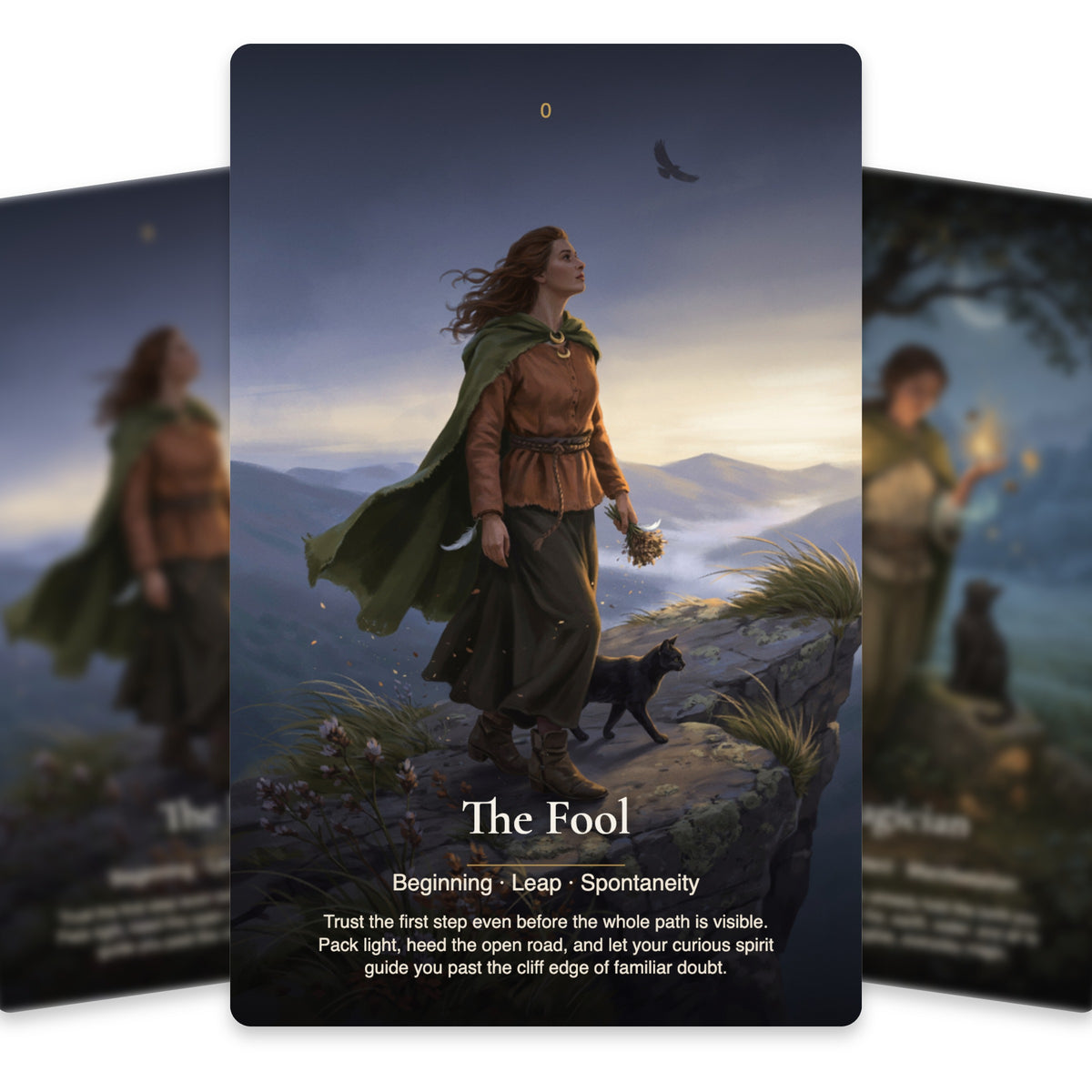 Wild Witch Tarot — arrangement 5