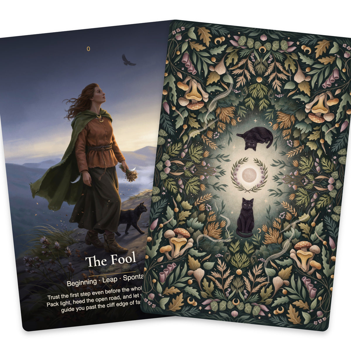 Wild Witch Tarot — arrangement 7