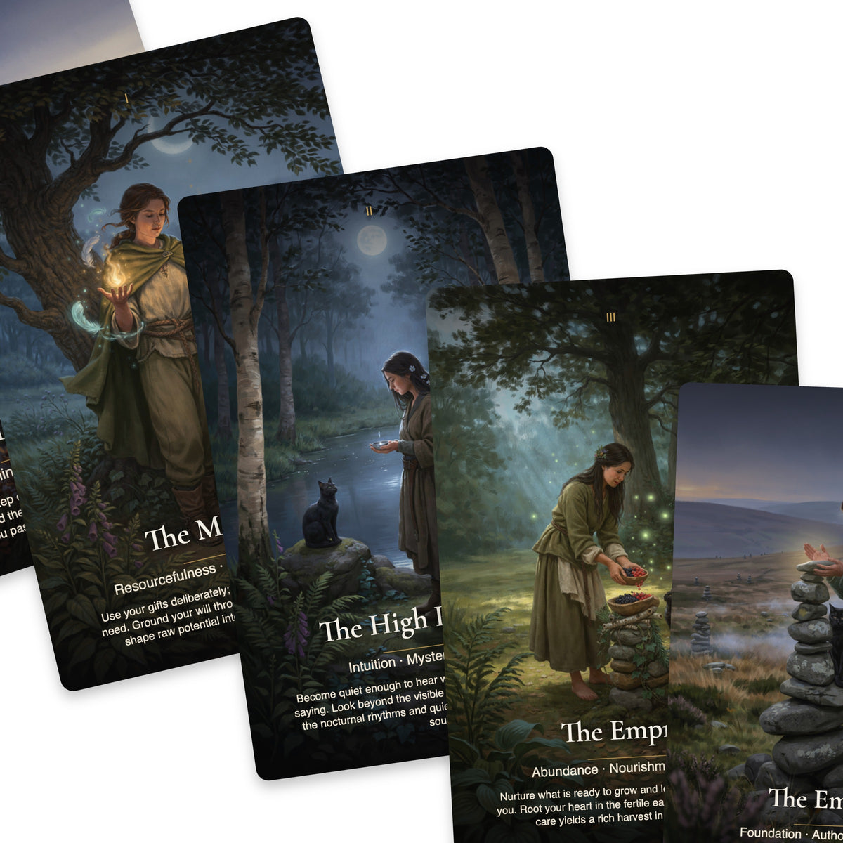 Wild Witch Tarot — arrangement 8