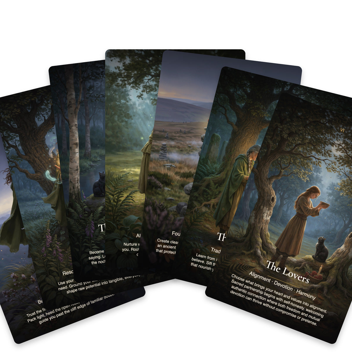 Wild Witch Tarot — arrangement 9