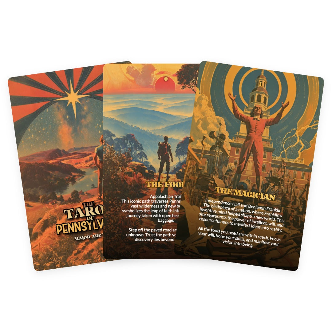 The Tarot of Pennsylvania - The 22 Major Arcana