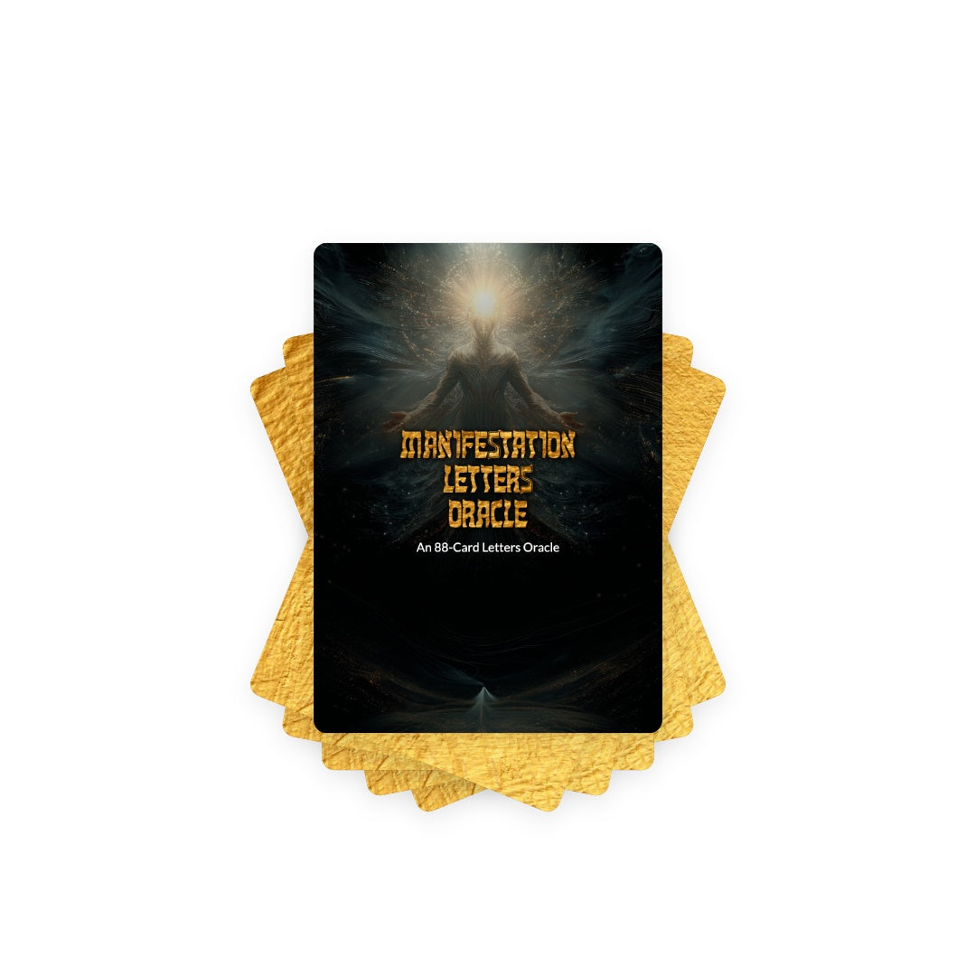 Manifestation Letters Oracle - 88 Cards Deck