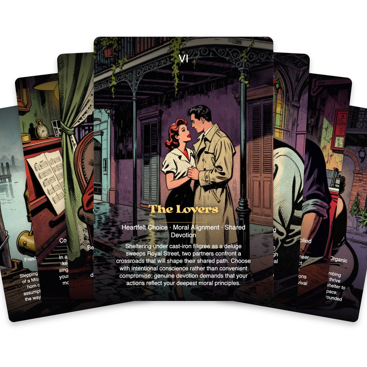 The Tarot of New Orleans — arrangement 3