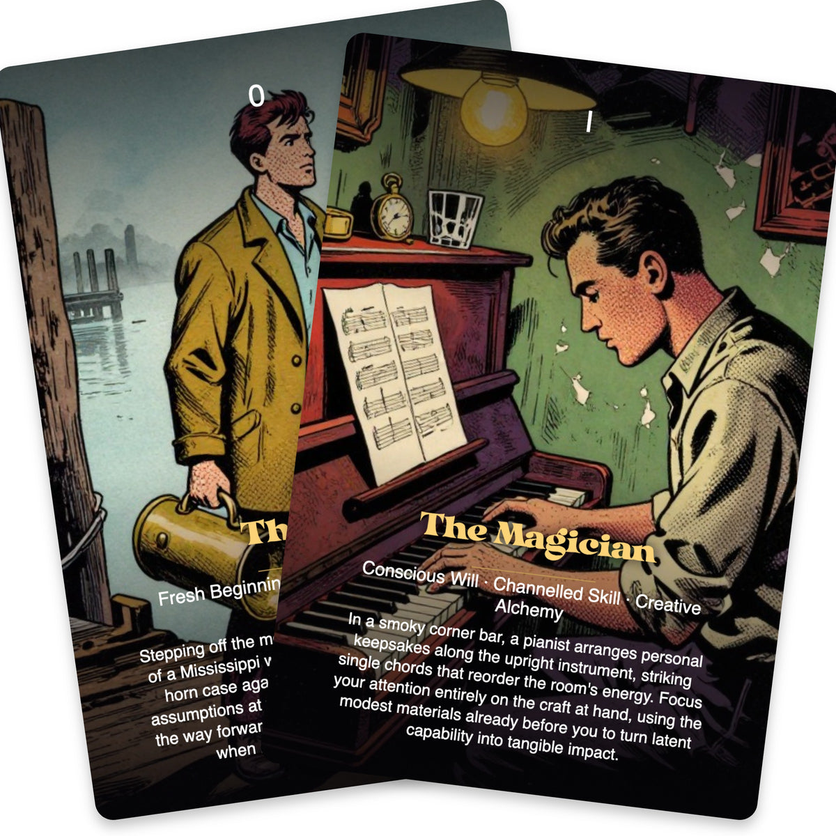 The Tarot of New Orleans — arrangement 5