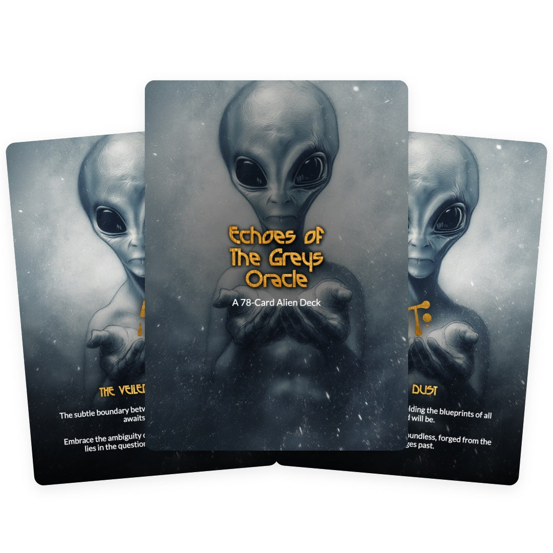 Echoes of The Greys - Oracle Cards - 78 Cards