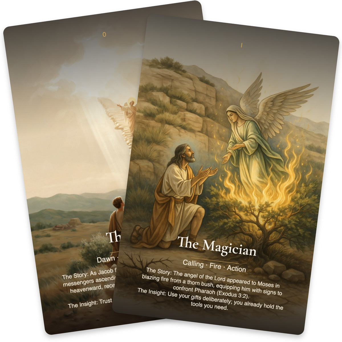 Angels & Messengers Tarot — arrangement 10