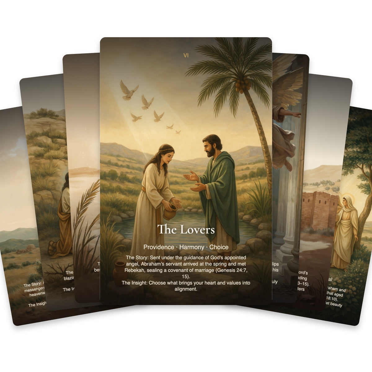 Angels & Messengers Tarot — arrangement 2