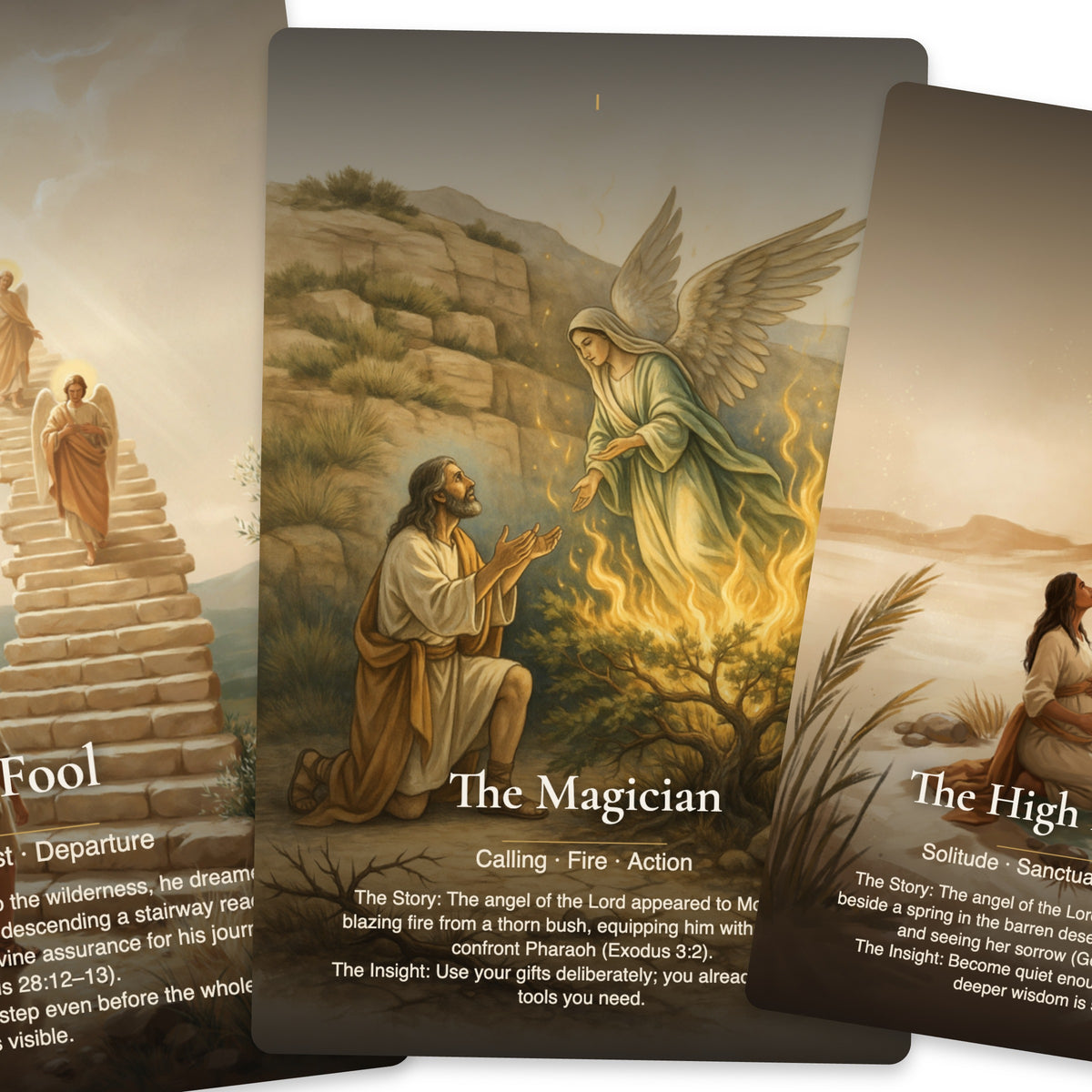 Angels & Messengers Tarot — arrangement 4