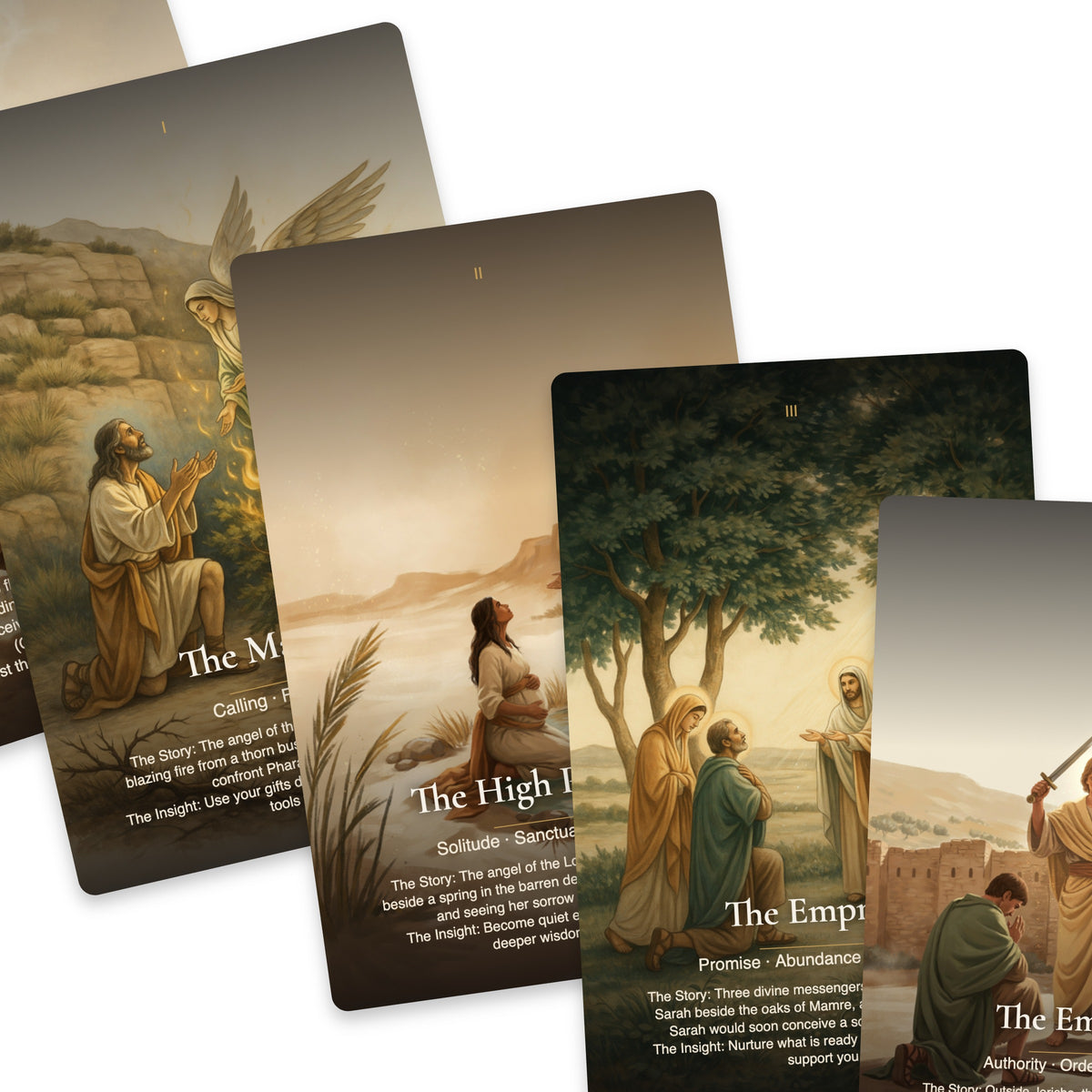 Angels & Messengers Tarot — arrangement 8