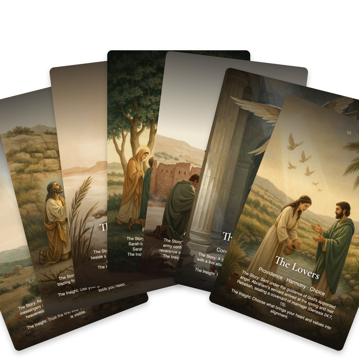 Angels & Messengers Tarot — arrangement 9