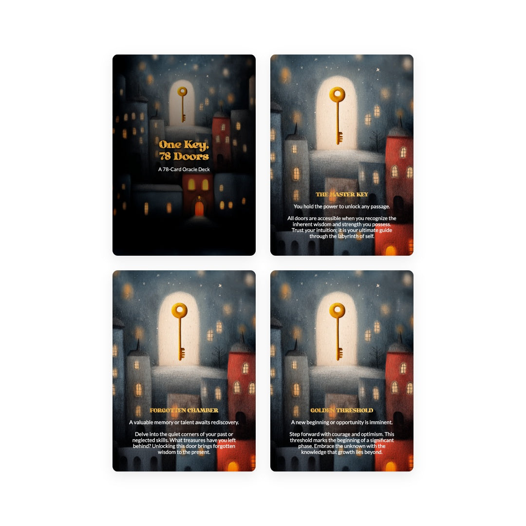 One Key, 78 Doors - Oracle Cards