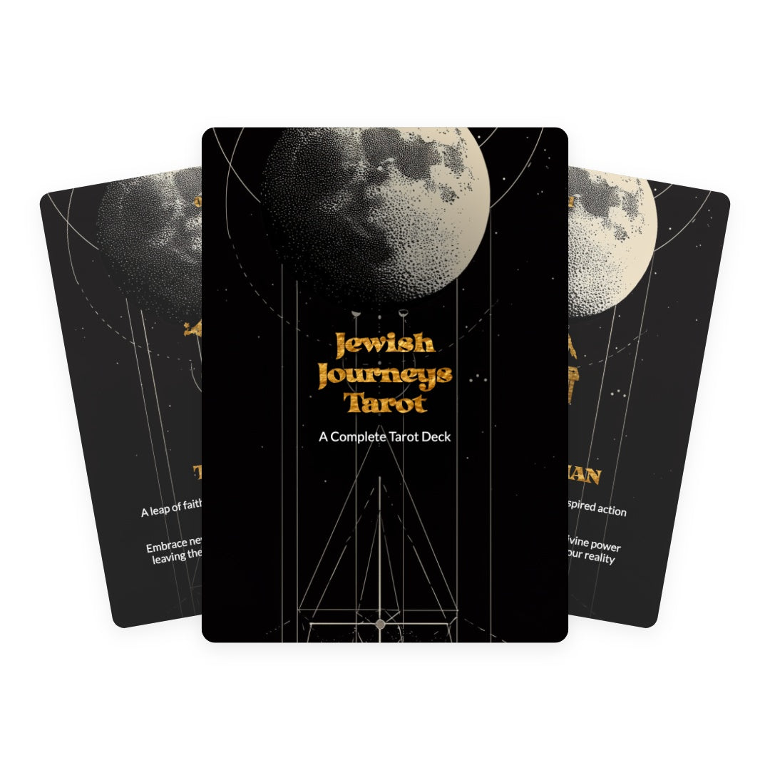 Jewish Journeys Tarot - 78 Cards - Jewish Heritage through the Major and Minor Arcana