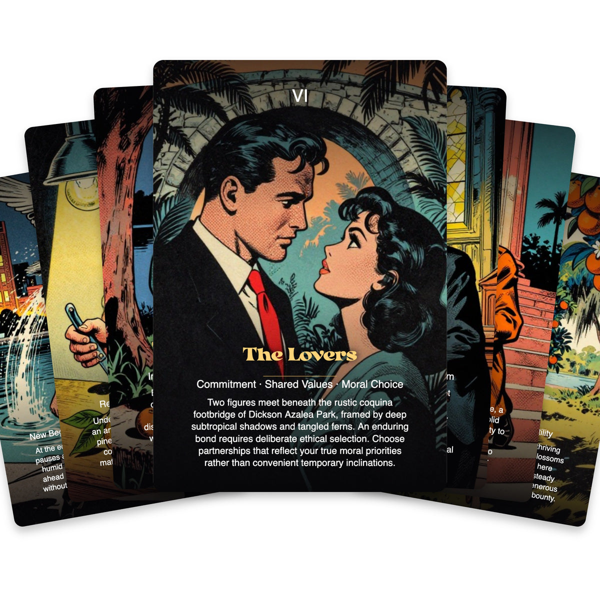 The Tarot of Orlando — arrangement 3