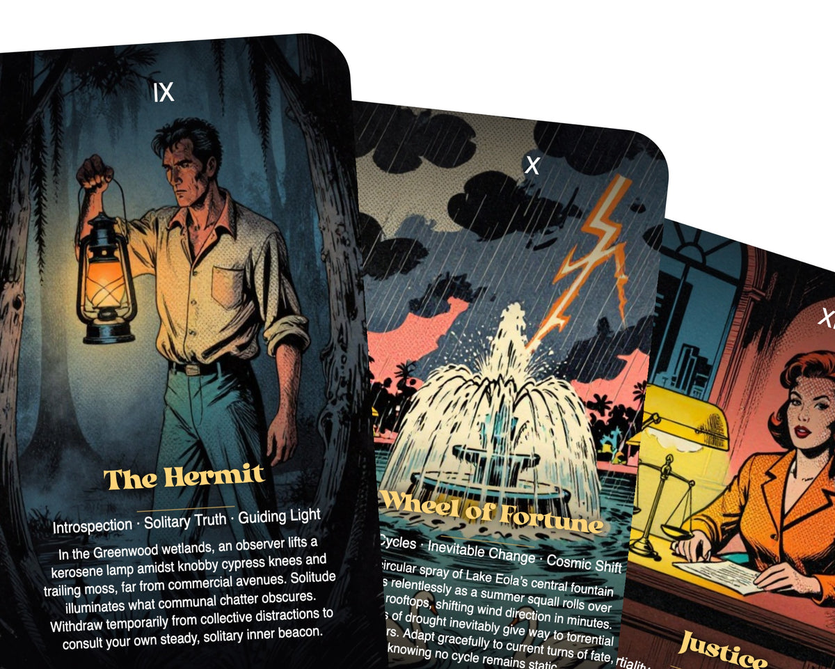The Tarot of Orlando — arrangement 9