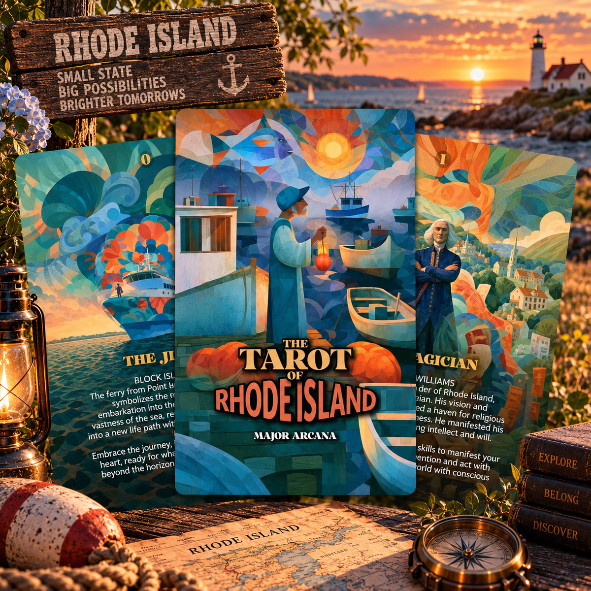 The Tarot of Rhode Island - The 22 Major arcana