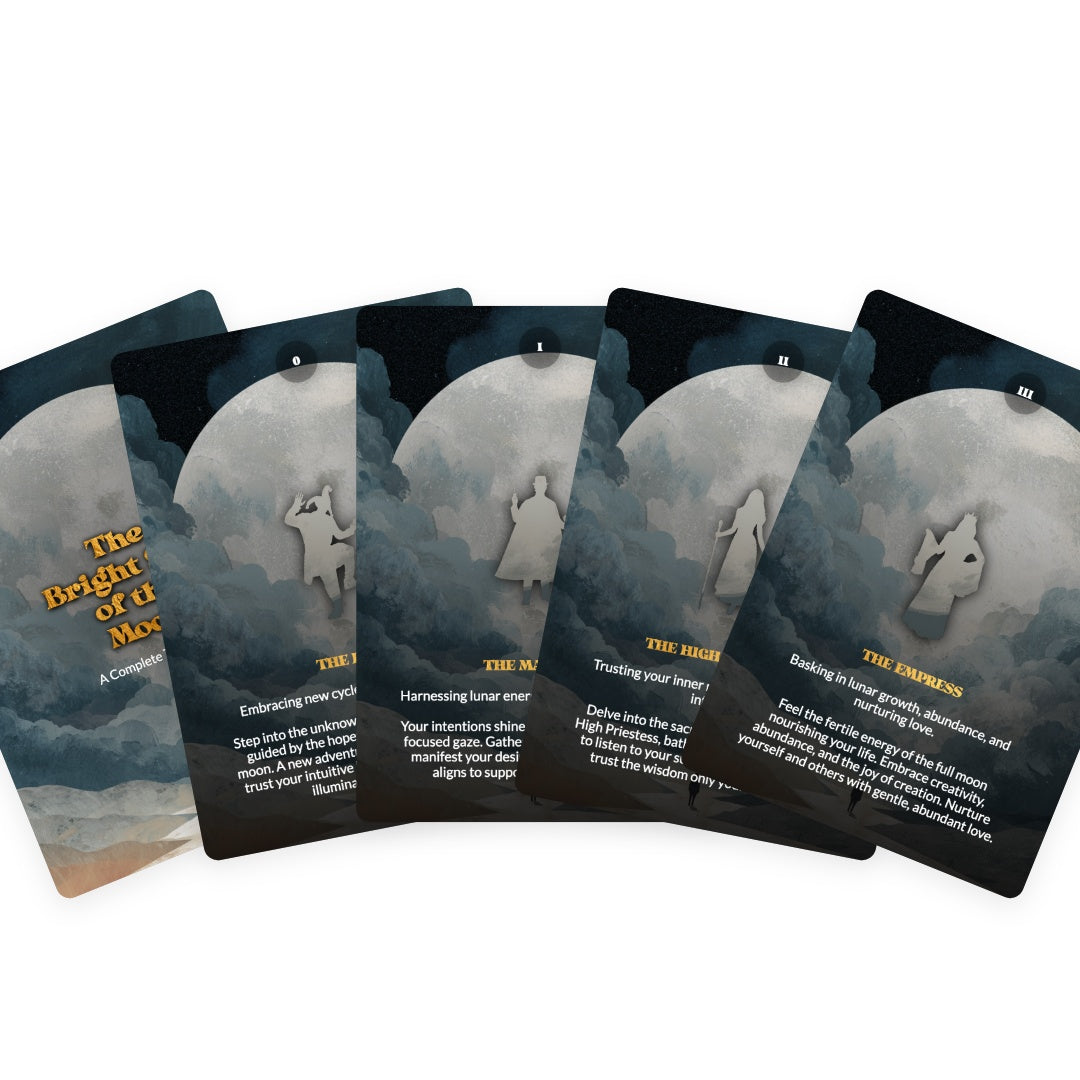 The Bright Side Of The Moon Tarot - 78 Cards
