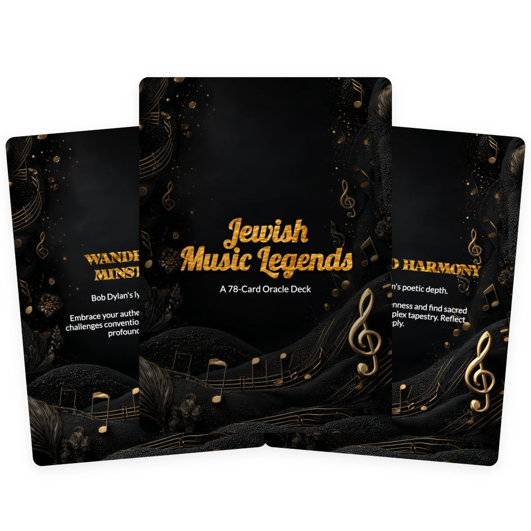 Jewish Music Legends - 78 Cards