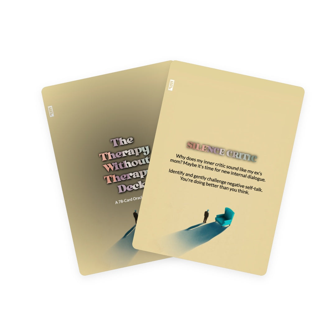 The Therapy Without Therapy Oracle Deck - 78 Oracle cards